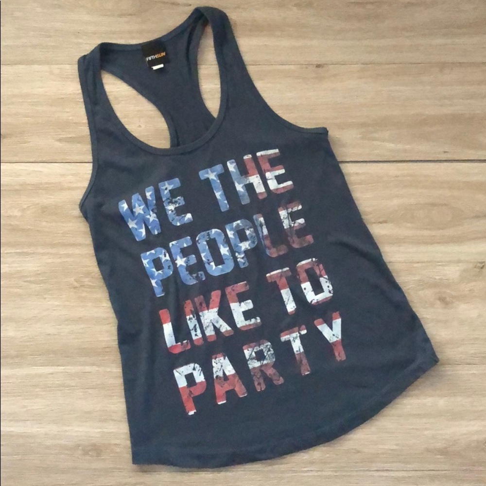 Fourth of July tank top